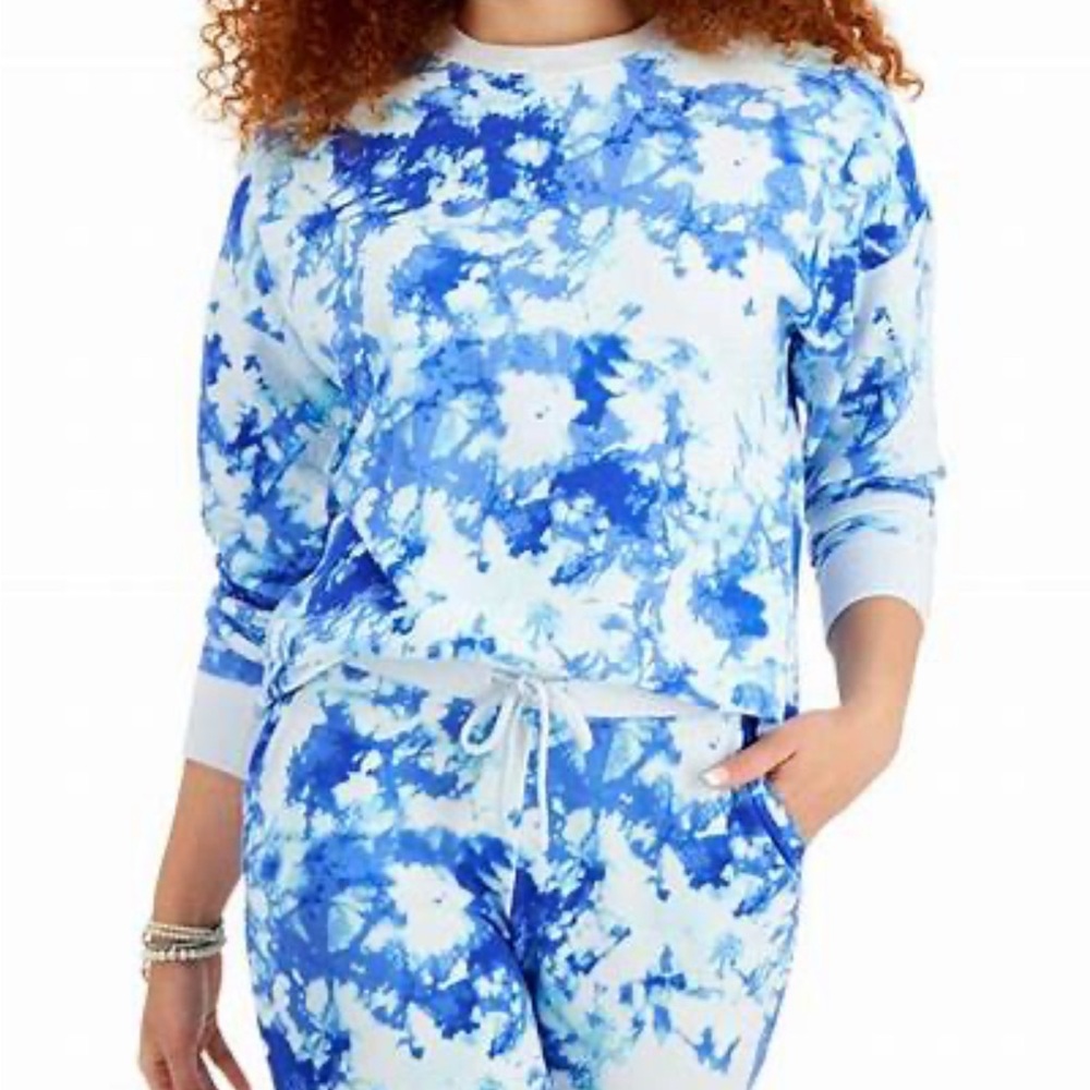 Style & Co. Acid Wash Blue Sweatshirt